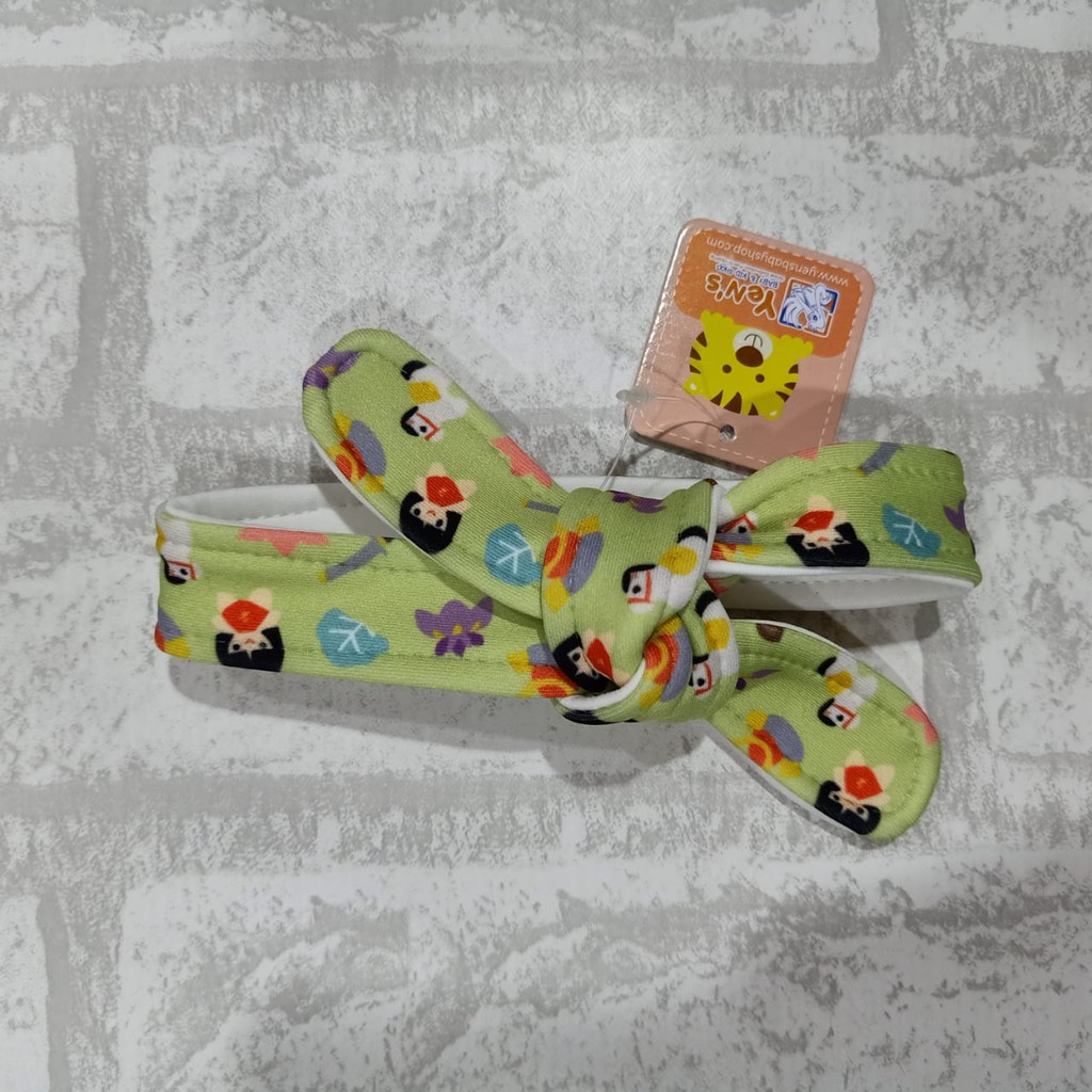 Chirstal Baby Bandana Ikat kecil Hijau