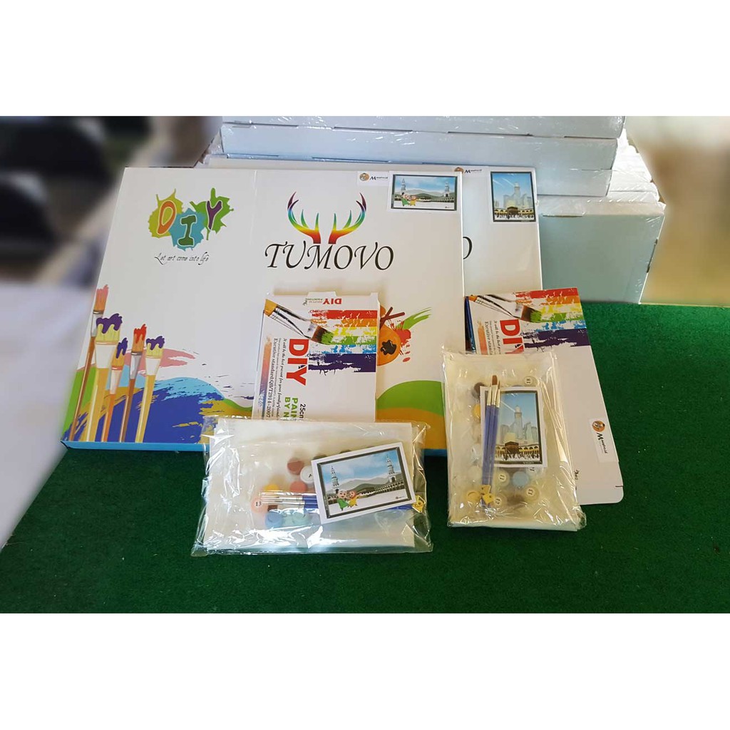 

DIY Canvas Painting Number - Nussa Rara & Kabah