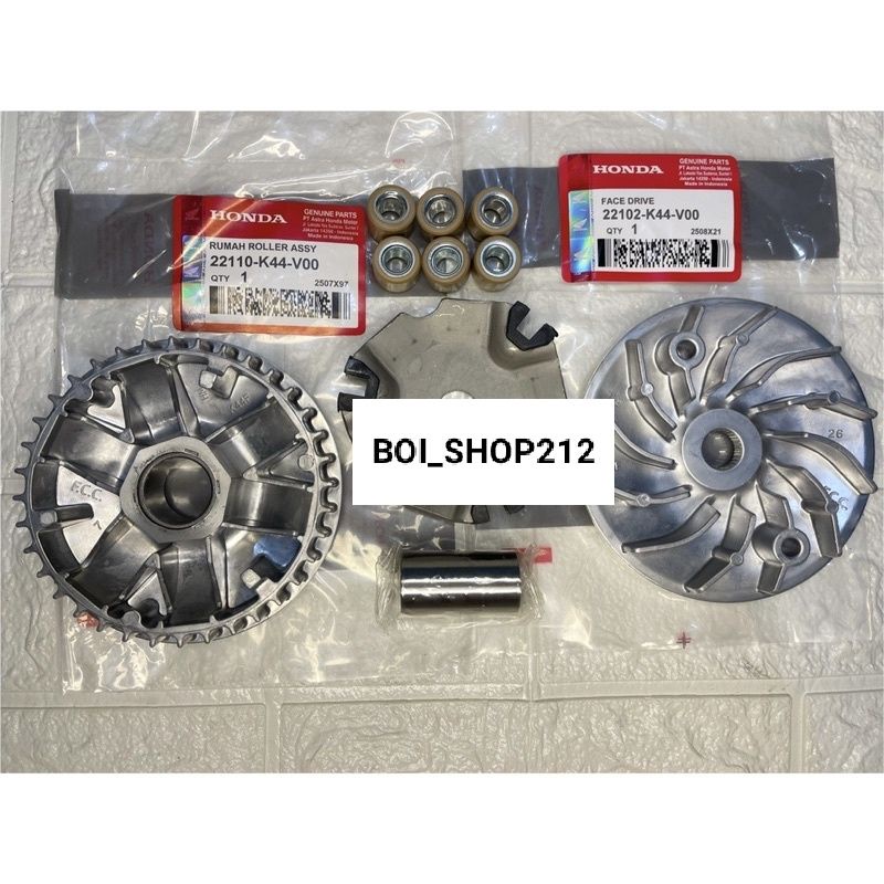 Rumah roller assy set + Kipas rumah roller beat fi esp scoopy fi esp K44