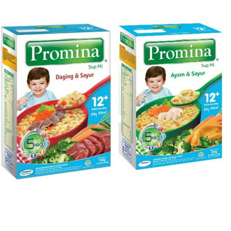 

Diskon 6DL78 PROMINA Sup Mi / Promina Sup mi Ayam sayur / Promina supmi Supmie daging sayur 40 Terla