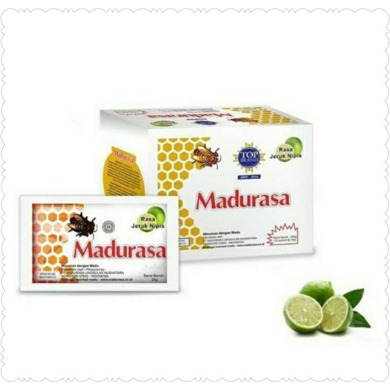 

Madurasa Jeruk Nipis Isi 12 Sachet