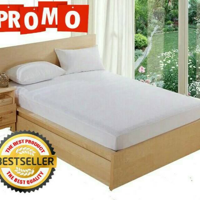 Sprei waterproof size 180x200 tinggi 30cm sprei anti air
