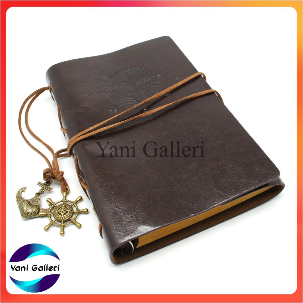 

Buku Catatan Binder Kulit Retro Pirate - 8005