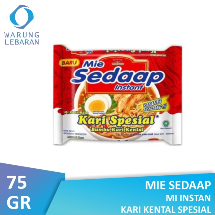 

Mie Sedaap Kari Kental Spesial 75gr