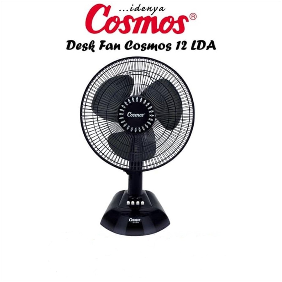 DESKFAN DESK FAN KIPAS ANGIN DUDUK MEJA COSMOS 12 LDA 12-LDA 12 INCH TWINO