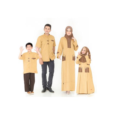 SARIMBIT KELUARGA NIBRAS 66 GOLD / GAMIS IBU NB A36 GOLD / KOKO AYAH NSK 66 GOLD / SARKEL 2020