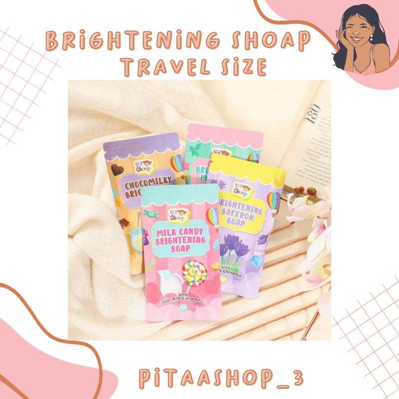 Sabun Yeppu Yeppu Chingu byKiyowo Brightening Collagen Soap Travel


