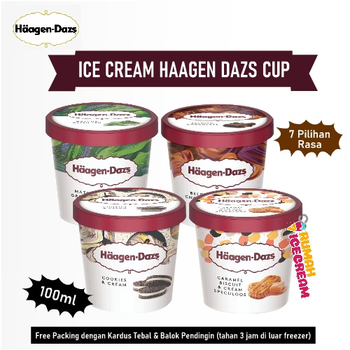 

Ice cream Haagen Dazs Cup