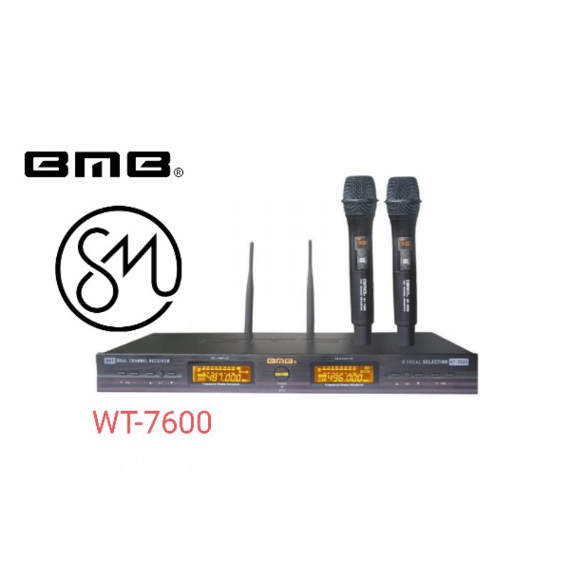 microphone wireless BMB WT-7600 Mic WT7600