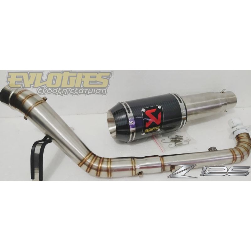 Knalpot Kawasaki Z125 Akrapovic Gp1 Carbon