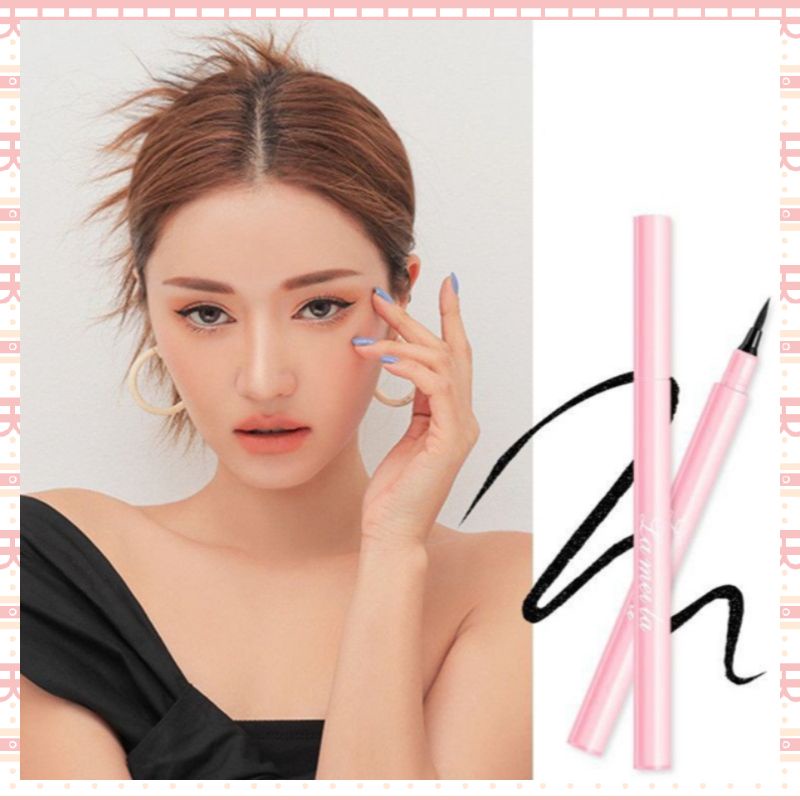 Pink Eyeliner LAMEILA Original Fine Brush Head Pensil Alis Anti Air Tahan Lama Terlaris