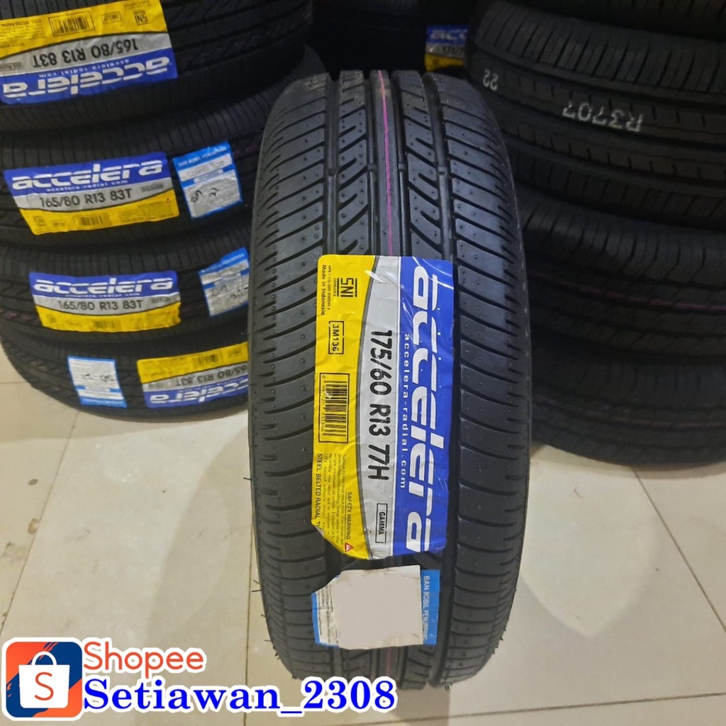 Ban mobil tubles 175/60 R13 merek ACCELERA GAMMA 175 60 Ring 13 Toko ban mobil murah Brebes