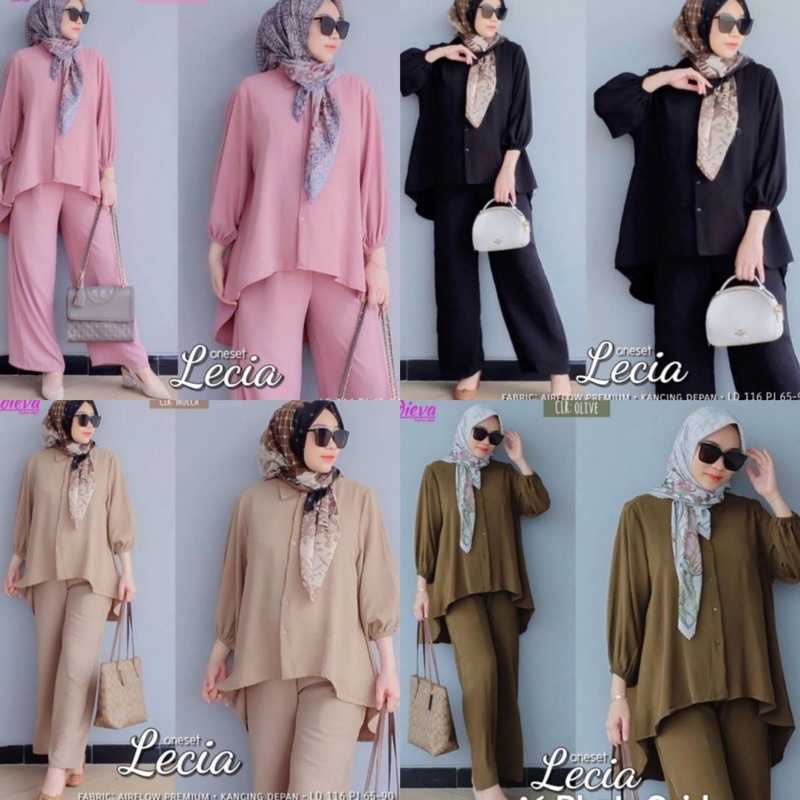 LECIA SET//ONE SET PINGUIN//ONE SET CRINKLE AIRFLOW