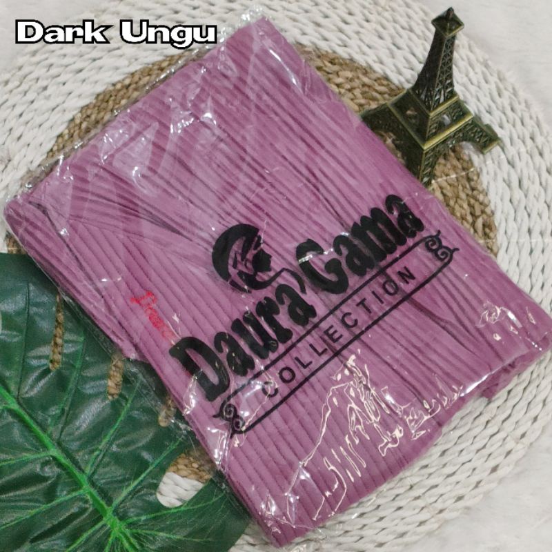 JILBAB INSTAN PLISKET HOODY GESPER/ BERGO BY DAURA GAMA-HOODY DARK UNGU