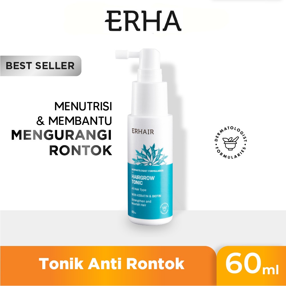 ERHAIR HairGrow Tonic  / Erha Hair Tonic / Penyubur Rambut Anti Rontok