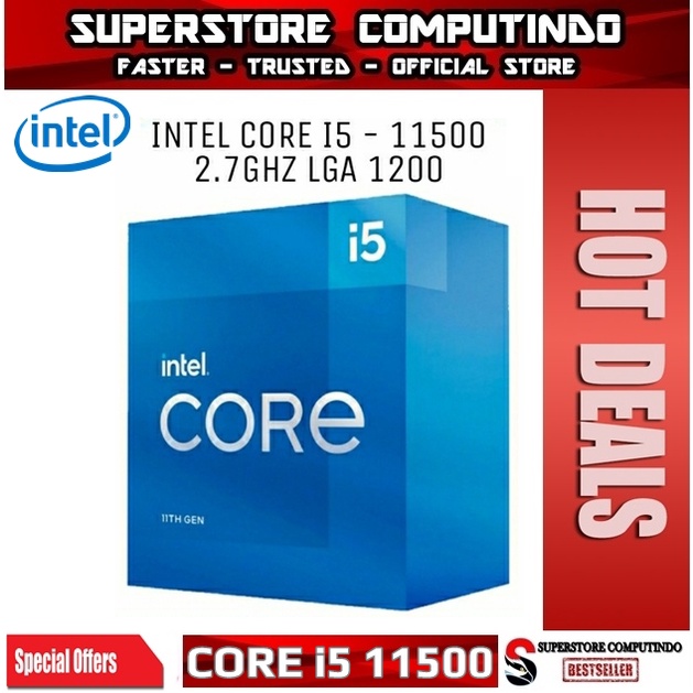 Processor Intel Core i5 11500 Box Rocket Lake Socket LGA 1200