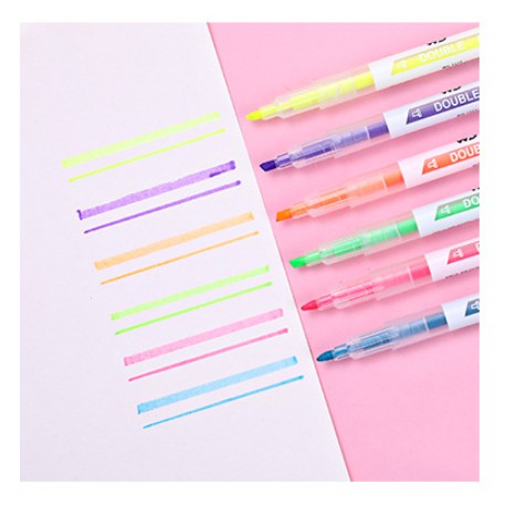 Set Stabilo Warna DOUBLE SIDE Isi 3 in 1 / Set Highlighter Warna Isi 3in1 / Stabillo Warna-Warni Set