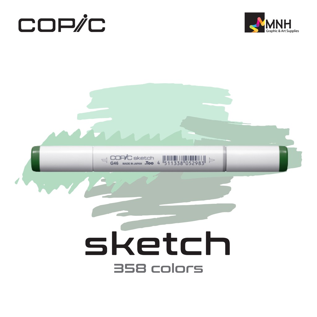 

Spidol Copic Sketch Marker Green Series (Satuan) G46 - G99