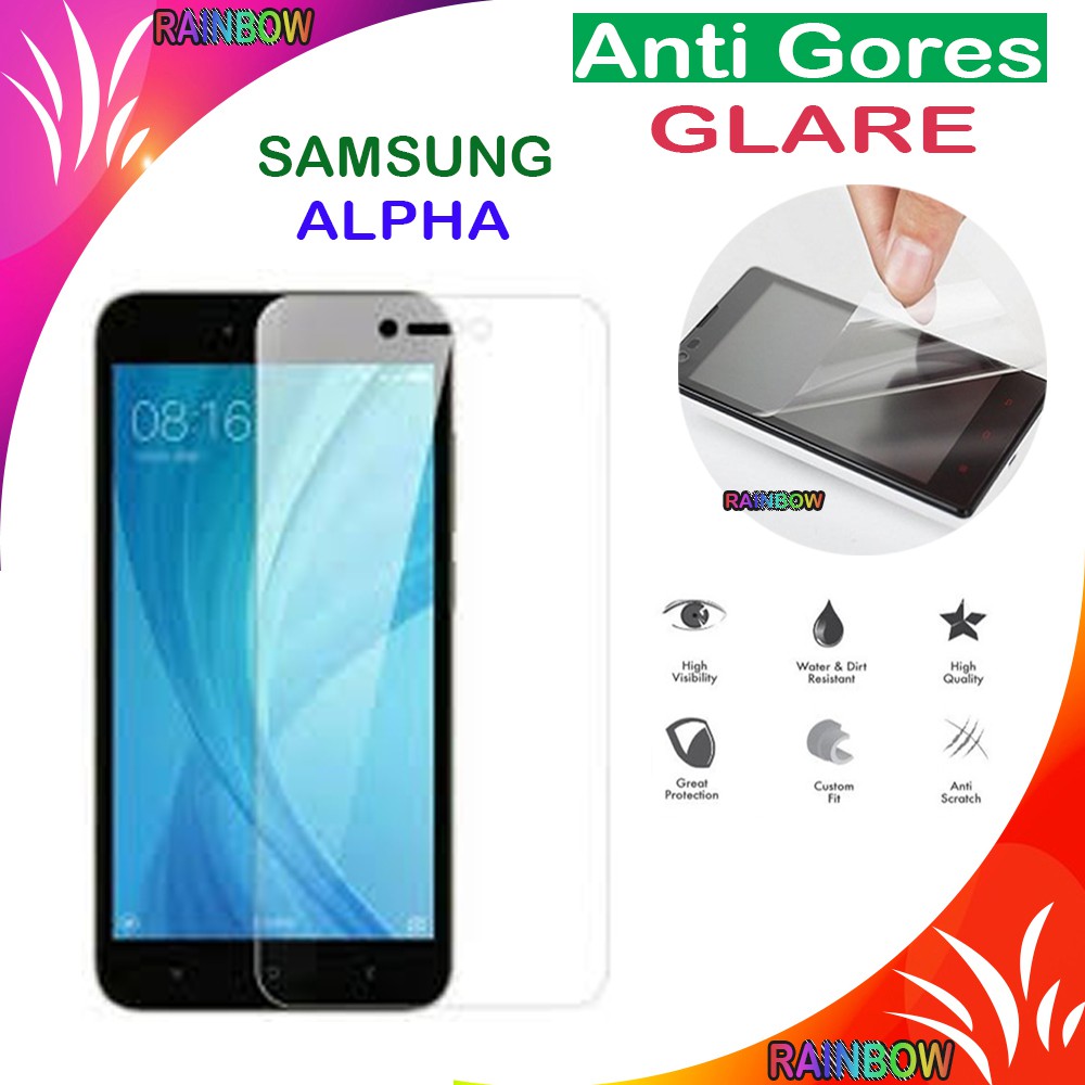 Anti Gores Untuk Iphone 4G 5C 5G limited Zenfone 4 Nokia X2 Oppo R3 MR Samsung ALPHA B5330 Screenguard