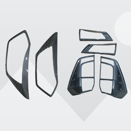 Garnish lampu carbon karbon Calya/Sigra 2019-2020