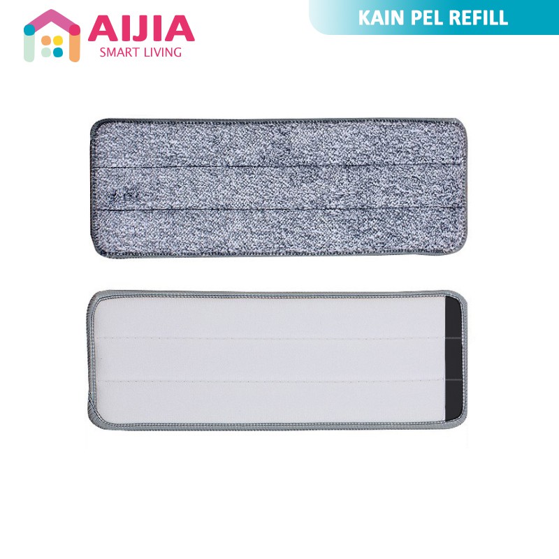 AIJIA Kain Pel Microfiber Refill Mop  3 Ukuran