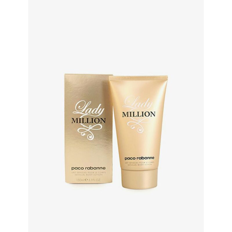 Jual PACO RABANNE Lady Million Body Lotion 150 ml Shopee Indonesia