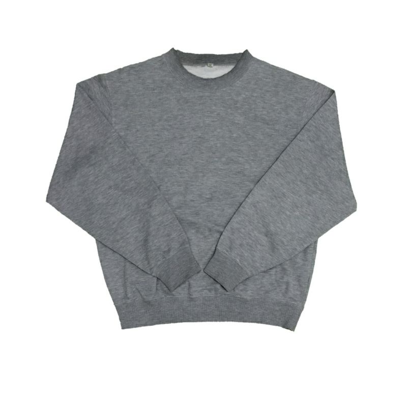 crewneck UNIQLO polos abu second original