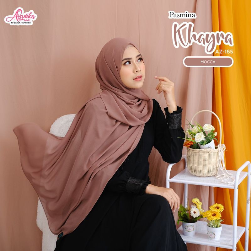 PASMINA KHAYRA/AZAMKA HIJAB/ORI AZAMKA