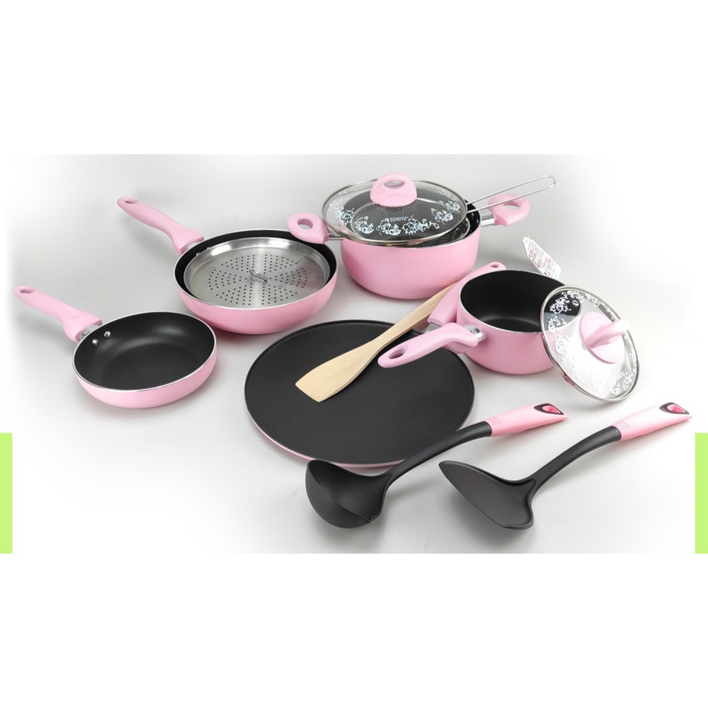 SUPRA PANCI SET 12 PCS - Supra Rosemary Premium Cookware set Supra Original Sauce Pan