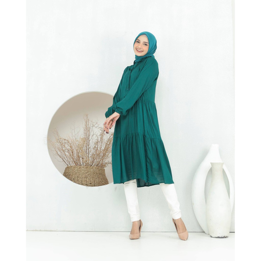 ATASAN TUNIK RAYON POLOS AILEEN