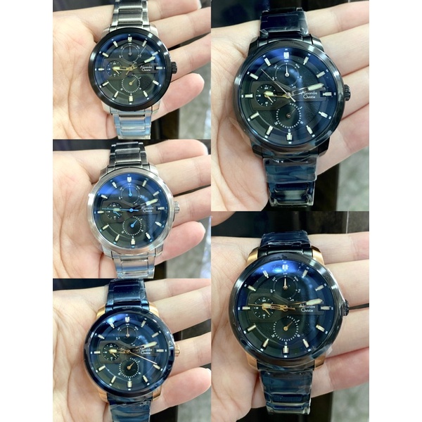 JAM TANGAN WANITA ALEXANDRE CHRISTIE AC6562 AC 6562 BF RANTAI