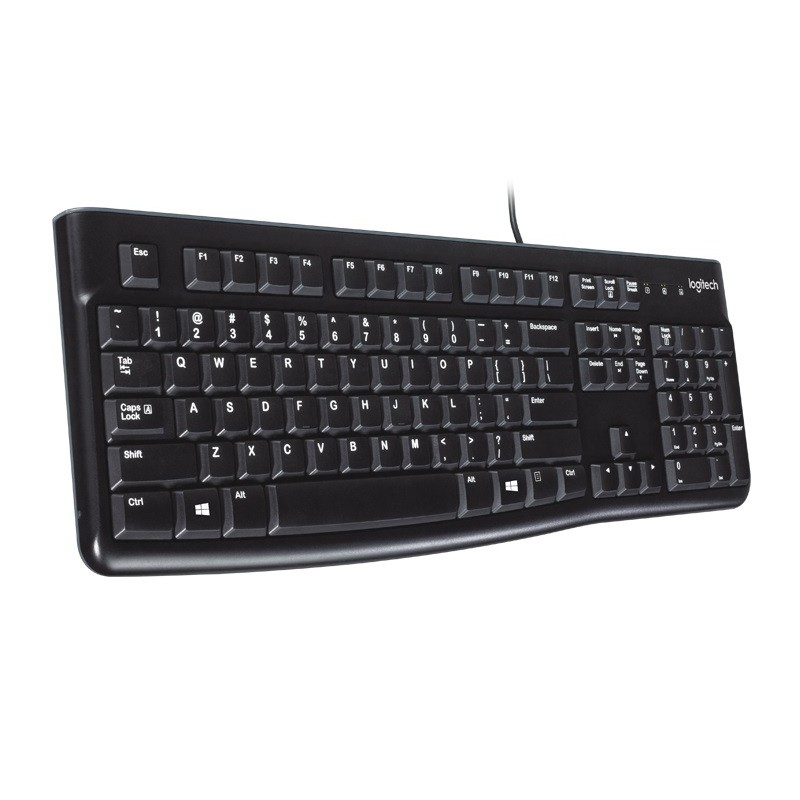 Logitech Keyboard Wired USB K120 K 120 Resmi