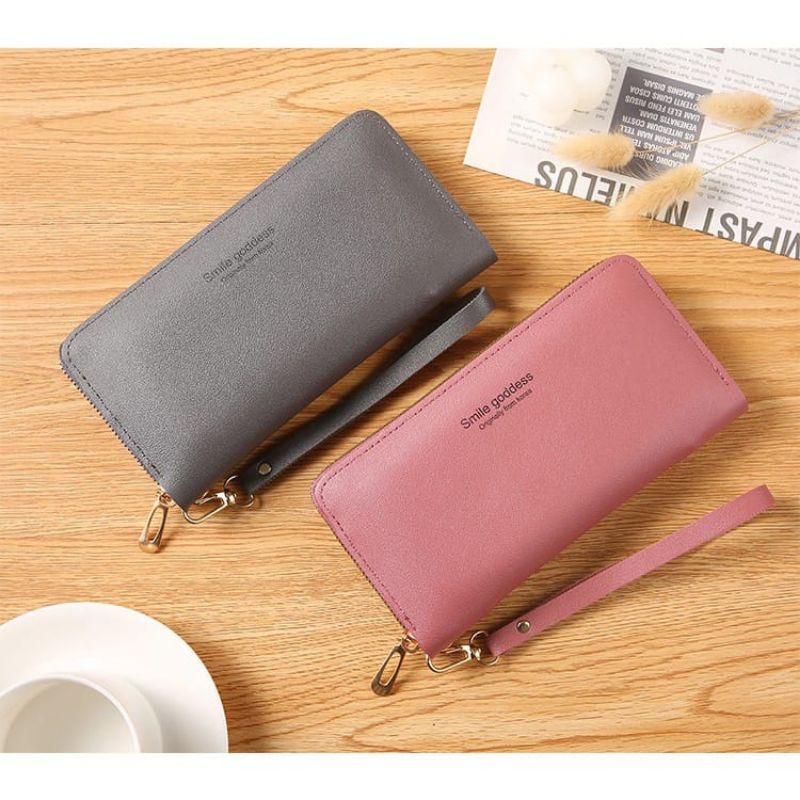 Medan Termurah KD12 Korean style Dompet  panjang wanita FY cantik import