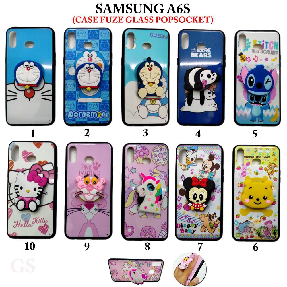 PROMO CUCI GUDANG Case SAMSUNG A01 Core A30S A50S A7 2018 A6S A71 A51 A10S A11 A21S Case Fuze Glass Popsocket