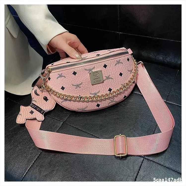 GI 94210 RISCE TAS WAISTBAG IMPORT WANITA CEWEK PEREMPUAN JAKARTA BATAM GANTUNGAN DOG