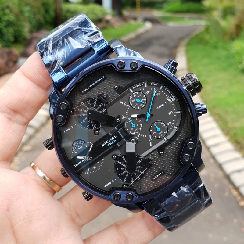 Jam Tangan Diesel Pria Type Godzilla Original Bm Free Box Garansi 1th