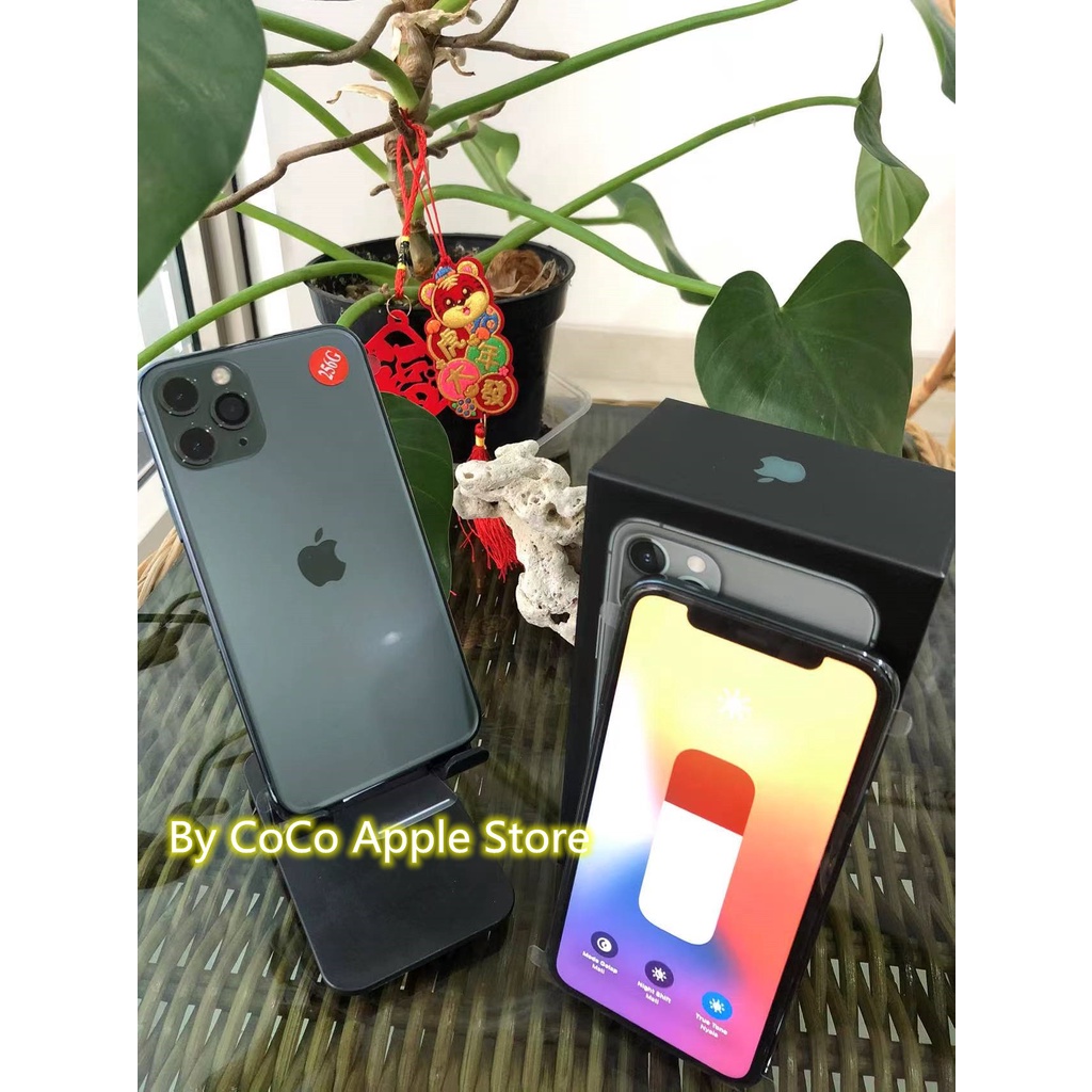 iPhone11Pro 256GB Silent Fullset Ori Ex Inter Second  Like New Mulus100% 3utools All Green (Garansi 1Bulan)