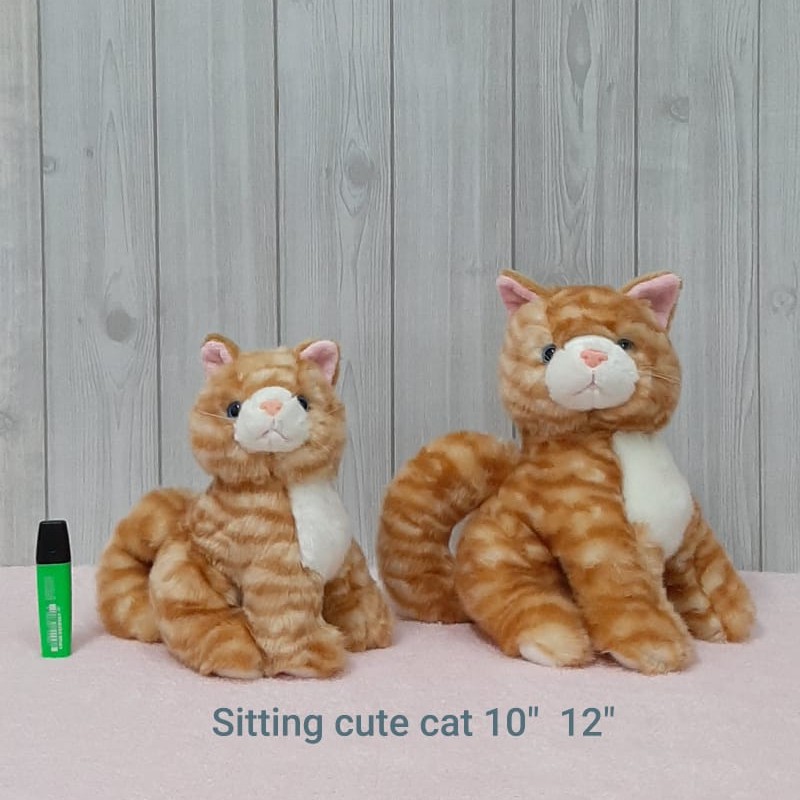 Boneka Cute Cat  S/boneka animal Kucing