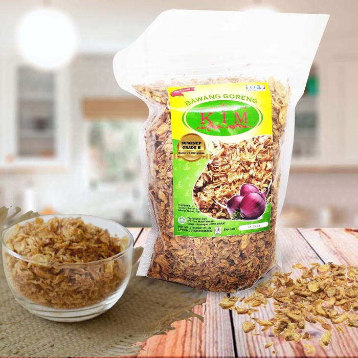

Bawang Goreng Sumenep GRADE B Kemasan 1 Kg
