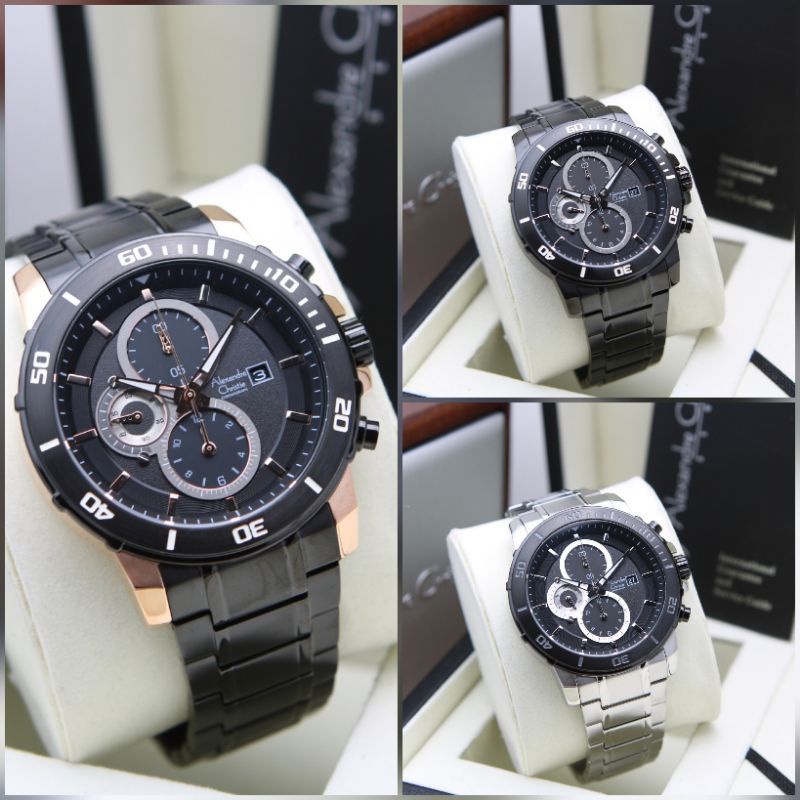 Jam Tangan Pria Alexandre Christie 6473 AC6473 AC 6473 MC | Original