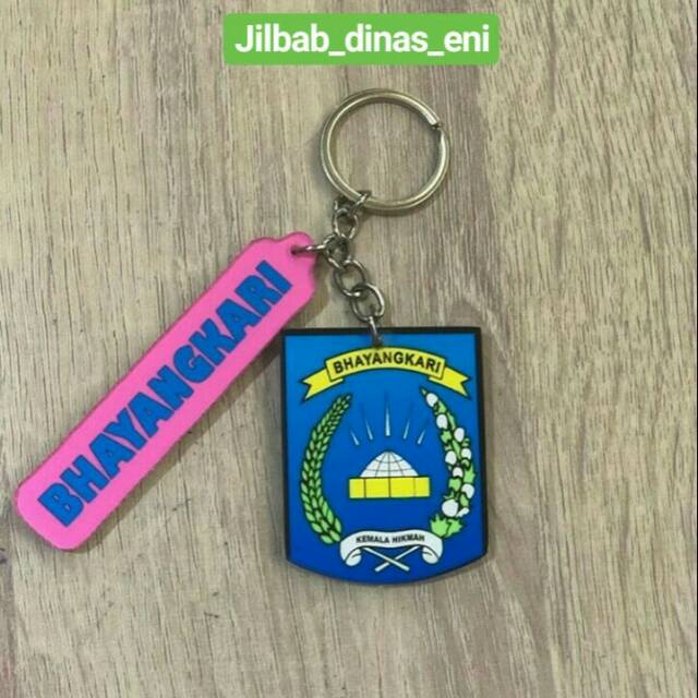 Gantungan kunci bhayangkari