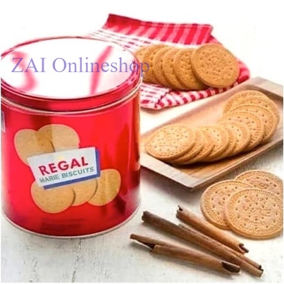 

Regal Kaleng Biscuits Biskuit Marie 550gram