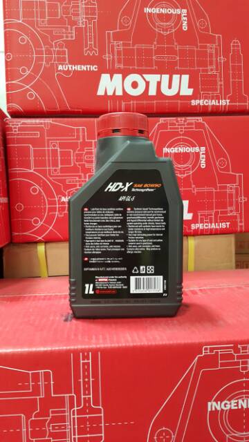 OLI TRANSMISI DAN GARDAN (AXLE) MOTUL HD-X GL-5 1 LITER