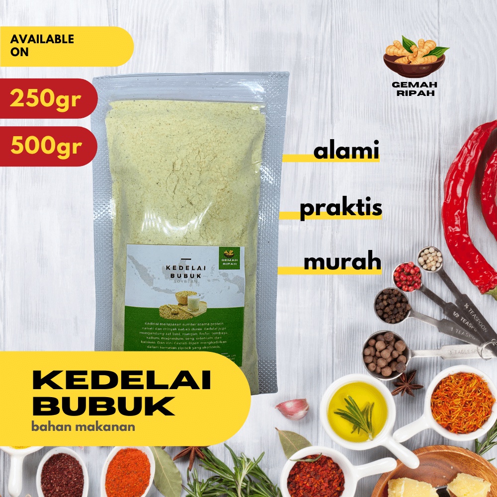 

Biji Kedelai Bubuk 250gram 500gram 1kg Kacang Kedelai Bubuk Susu Kedelai Bubuk Murni Premium Protein Nabati Kedelai Kupas Organik Sehat Bubuk Kedelai Untuk Ketan Susu Bubuk Kedelai Murni Sari Kedelai Bubuk Protein Nabati Rendah Kalori Makanan