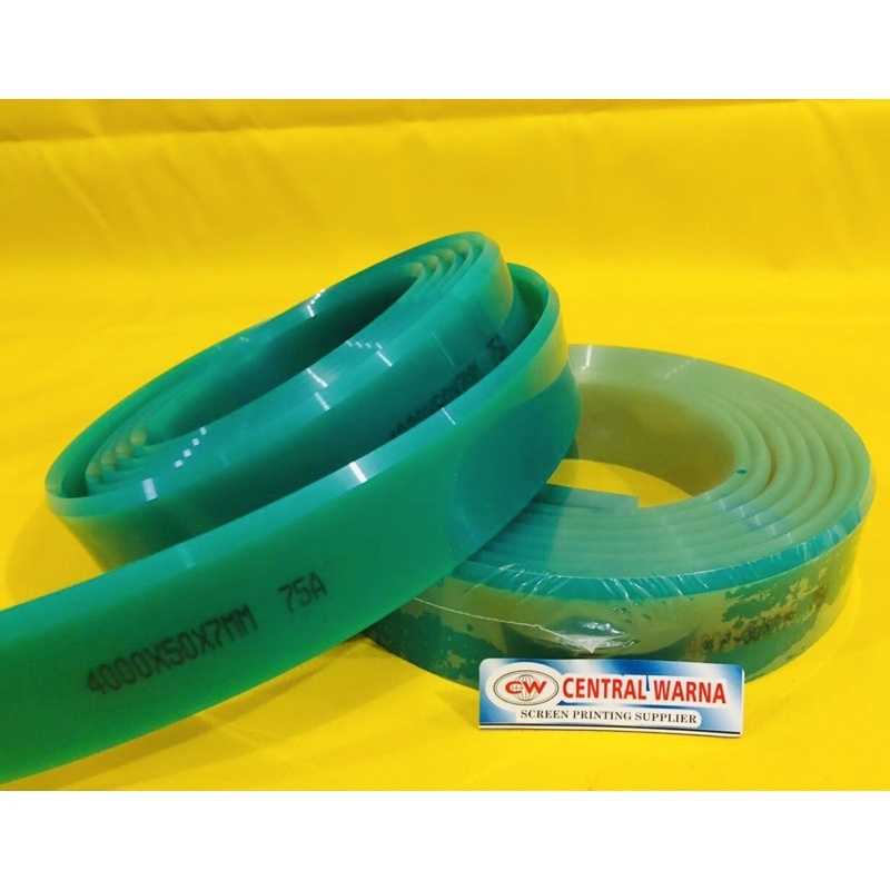 

Karet Rakel 4000MM 50MM 7MM Sablon Per CM - Hijau