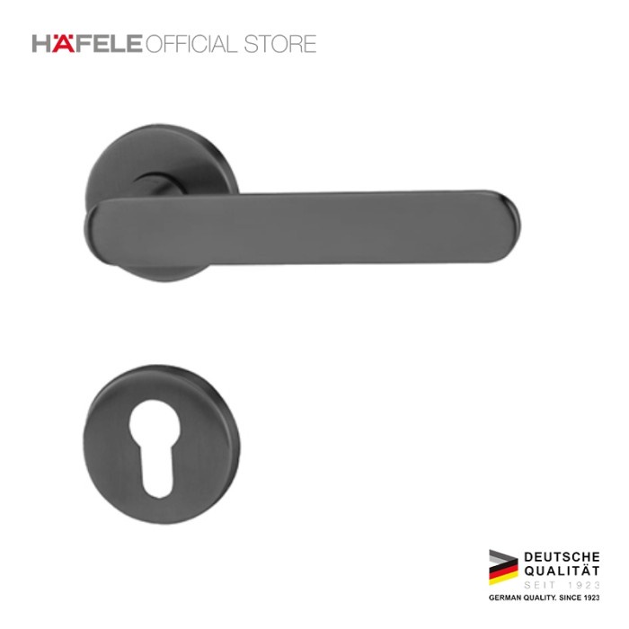 Hafele Door Handle Black Edition - Gagang Pintu Premium