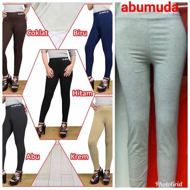 Celanalegging Bebe Ukuran Xxl Bahan Spandex Shopee Indonesia