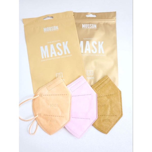 MASKER KN95/MASKER MOUSON TALI /MASKER DEWASA WARNA