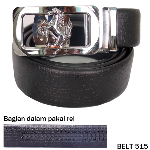 Ikat Pinggang Pria / Gesper Rel / Sabuk Kulit - Premium Leather Animal Series (COMB)