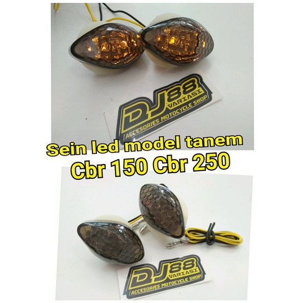 LAMPU Sein tempel CBr 150 k45 lokal sen reting tanem cbr 150 k45a lokal SMOKE